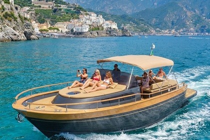 Verhuur Motorboot Nautica Esposito Gozzo Positano 38 Open Sorrento