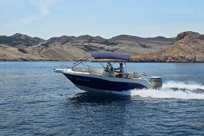 Miete Motorboot Quicksilver Commander 630 Novalja