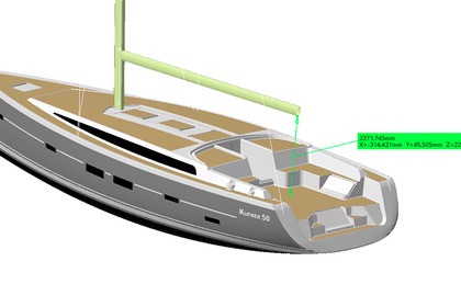 Miete Segelboot DD D&D Kufner 50 Trogir