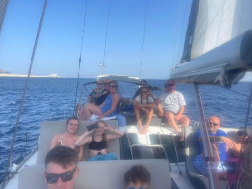 Rhodes Sailboat RHODES BEAUTIFUL BAYS FULL DAY CRUISE Dromor - Venus 16 alt tag text