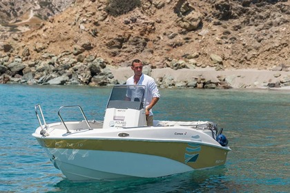 Rental Boat without license  Compass 150cc Milos