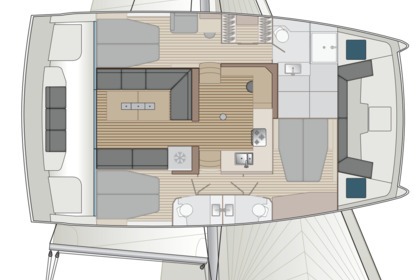 Location Catamaran Bali - Catana CATSPACE 2024 VERSION PROPRIETAIRE Le Marin