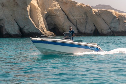 Rental Boat without license  Poseidon Blu Water 185 Milos