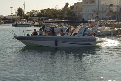 Rental Motorboat Alessano Lecce Open Santa Maria di Leuca