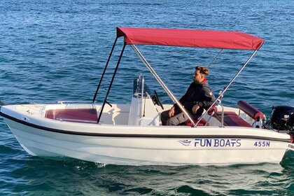 Rental Boat without license  FunBoats 455 Poros