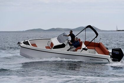 Rental Motorboat Protagon Yachts 25 SPACEDECK Trogir