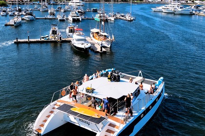 Aluguel Catamarã NYE Shared all inclusive Praia 47ft Rio de Janeiro