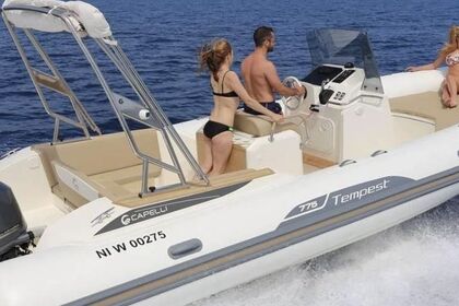 Hire Motorboat Capelli Capelli Tempest 775 Golfe Juan