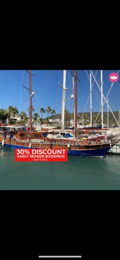 Gulet Turkish Gulet Builder Ketch Plattegrond van de boot