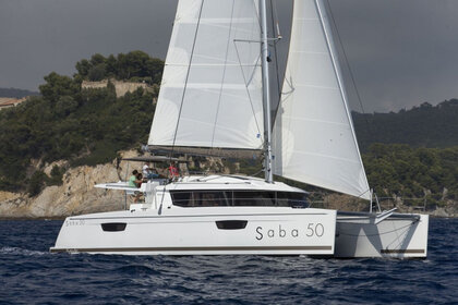 Charter Catamaran Fountaine Pajot Saba 50 Tortola