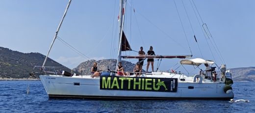 Афины Sailboat Beneteau Oceanis 423 Clipper alt tag text