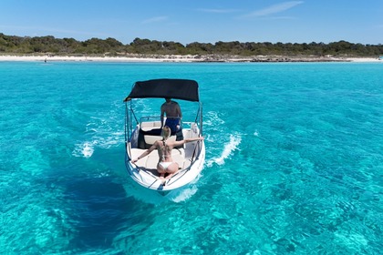 Charter Boat without licence  Karnic Am 490 Es Trenc