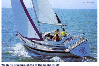 Charter Sailboat Westerly Seahawk 35 Douarnenez