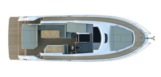 Motorboat Bavaria S36 HT Plano del barco