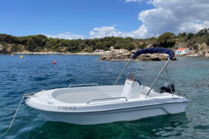 Rental Boat without license  Astec Astec Fiber 450 Palamós