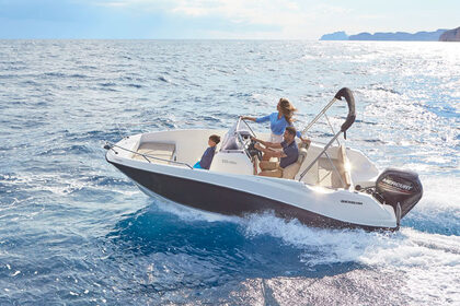 Miete Motorboot Quicksilver Activ 555 Open Antibes