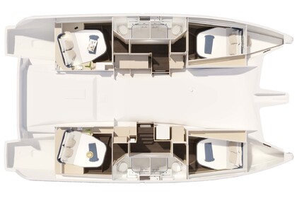 Verhuur Catamaran  FP 44 /6 cab Athene