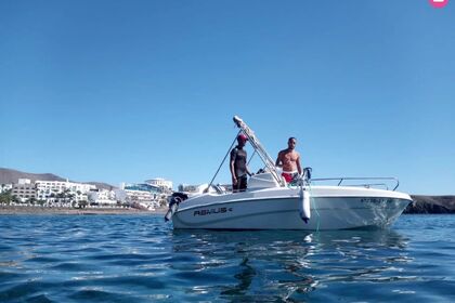 Verhuur Boot zonder vaarbewijs  Remus 450 Lanzarote