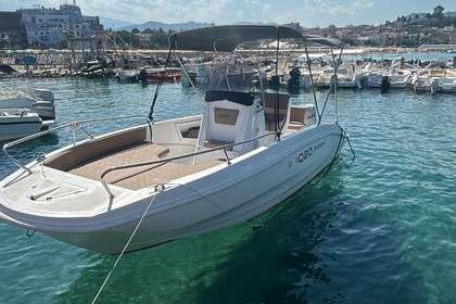 Charter Boat without licence  allegra Barqa Q20 Taormina
