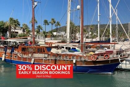 Aluguel Escuna Turkish Gulet Builder Ketch Bodrum