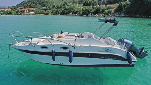 Without license North star nort star 23 CD Σχέδιο κάτοψης σκάφους