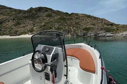 Hire Motorboat Poseidon Black – Poseidon Blu water Milos