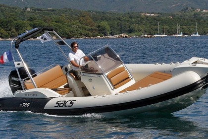 Hire RIB Sacs Marine S780 Lège-Cap-Ferret