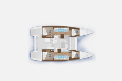 Miete Katamaran Lagoon 40 Lefkada