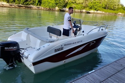 Czarter Łódź bez patentu  Canal salso Saver 19 open Wenecja