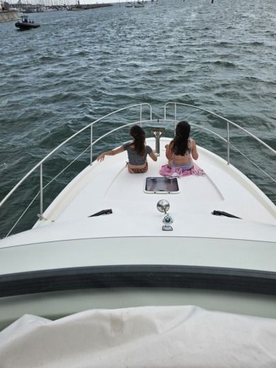 Motorboat Jeanneau Prestige 32 Plattegrond van de boot