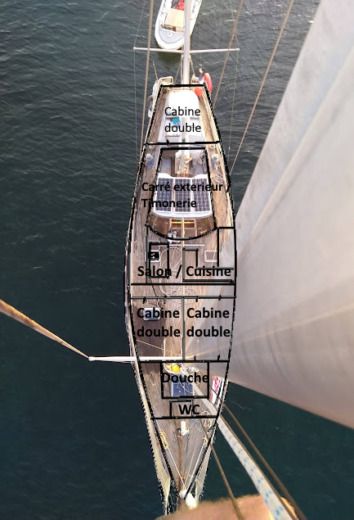 Sailboat Herbulot Beaufort 14 boat plan