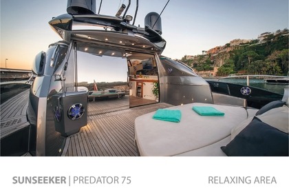 Noleggio Yacht Sunseeker 75 Predator Capri