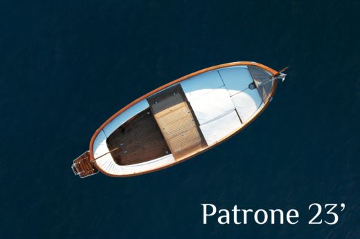 Motorboat Splendido Gozzo Patrone 23 Plan du bateau
