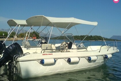 Hire Boat without licence  IONION 6 Lefkada