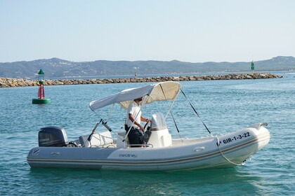 Charter Motorboat Zodiac Medline 580 L'Estartit