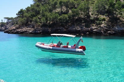Alquiler Neumática Zodilux RIB 500 40CV Puerto de Pollensa