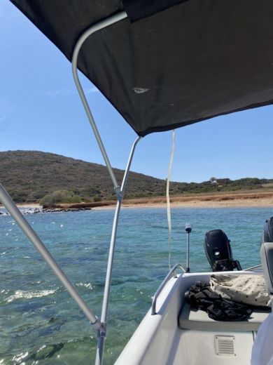 Agios Nikolaos Motorboat Poseidon BLUE WATER 170 alt tag text