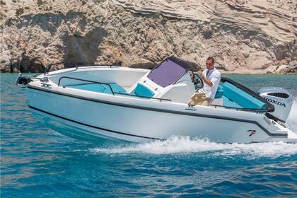 Rental Motorboat compass 7S Milos