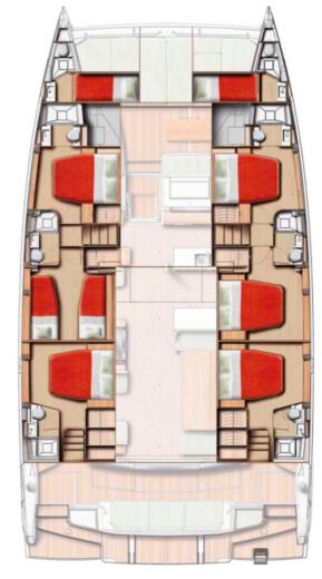Catamaran Bali - Catana Bali 5.8 boat plan
