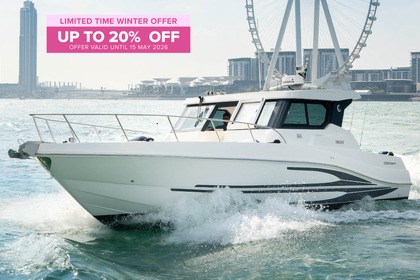 Hire Motorboat Silver Craft 36 HT Dubai