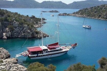 Noleggio Caicco gulet gulet AB Distretto di Fethiye