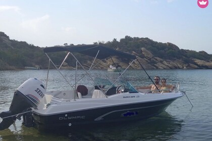 Rental Motorboat Olymbic 520BR Vourvourou