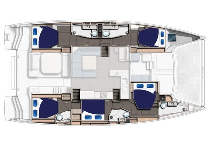 Hire Catamaran  Moorings 5000-6 Road Town