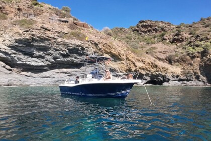 Verhuur Motorboot Kelt White Shark 205 Empuriabrava