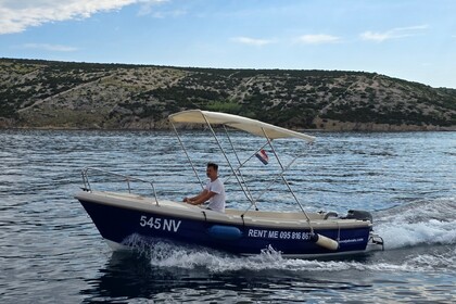 Charter Motorboat Kvarnerplastika Adria 501 Novalja