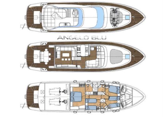 Motor Yacht Maiora 20s boat plan