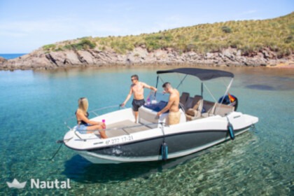 Rental Motorboat Quicksilver Activ 605 Open 150CV Fornells, Minorca