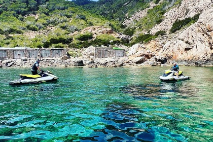 Verhuur Jetski Yamaha VX - Excursión en moto de agua a Portitxol Sant Antoni de Portmany