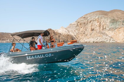 Rental Boat without license  Karel Ithaca Santorini