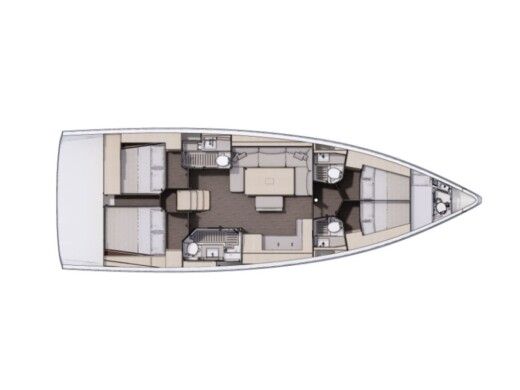 Sailboat Dufour Dufour 470 boat plan